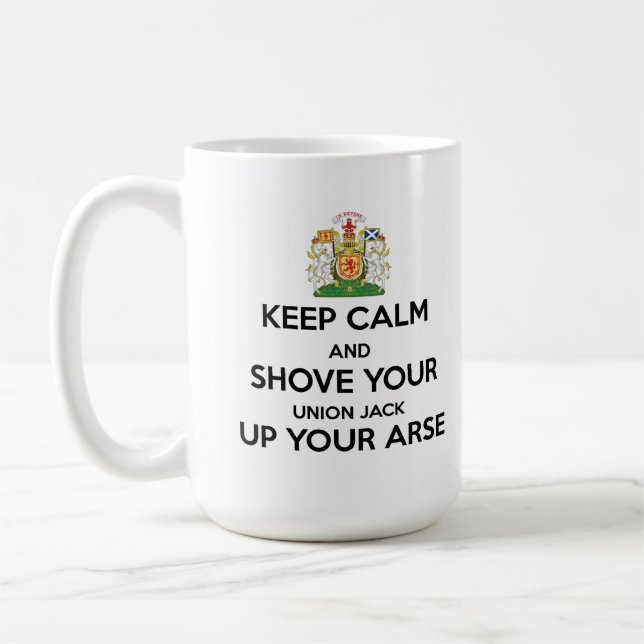 Keep Calm Scot Indy Mug (Left)