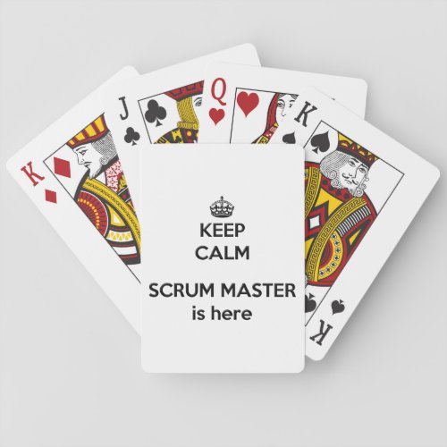 Keep Calm Scrum Master Cards