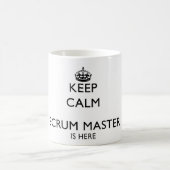 Keep Calm Scrum Master is here Coffee Mug (Center)