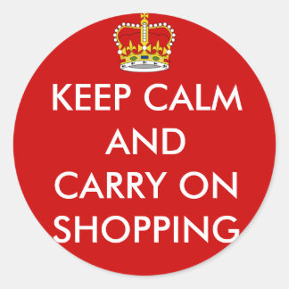 KEEP CALM STICKER