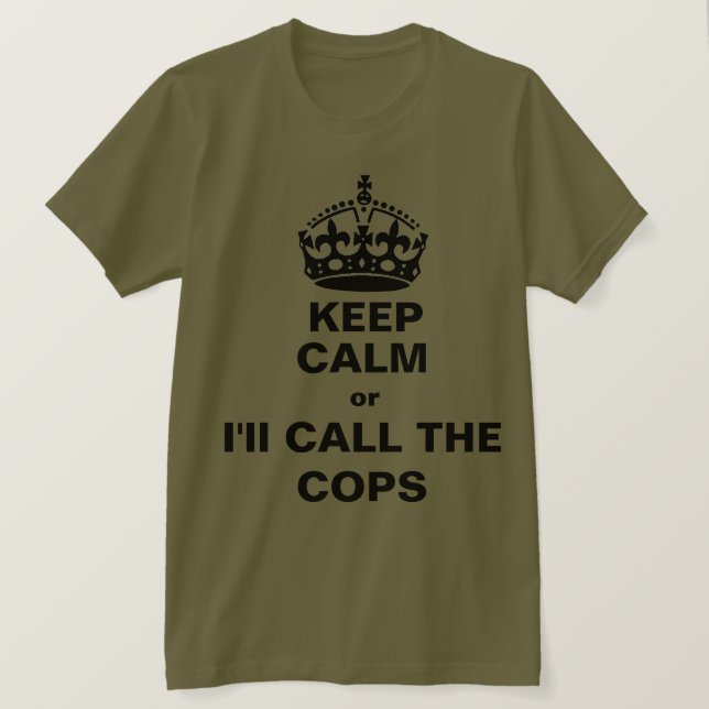 Keep Calm T-Shirt (Design Front)
