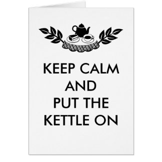 KEEP CALM TEA BREAK CARDS