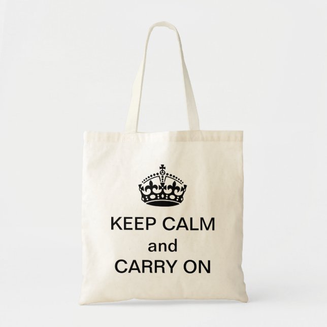 KEEP CALM TOTE (Front)