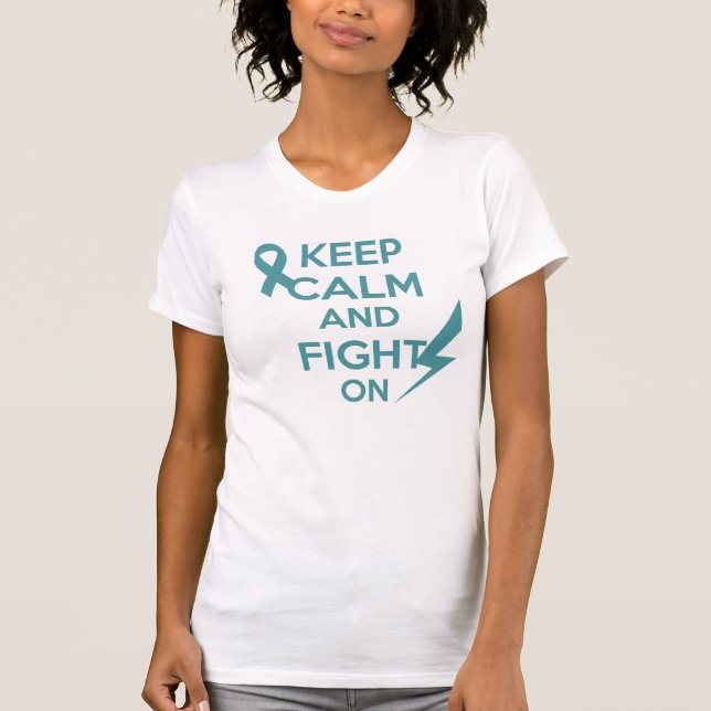 Keep Calm Trigeminal Neuralgia T-Shirt (Front)