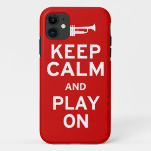 Keep Calm Trumpet iPhone 11 Case