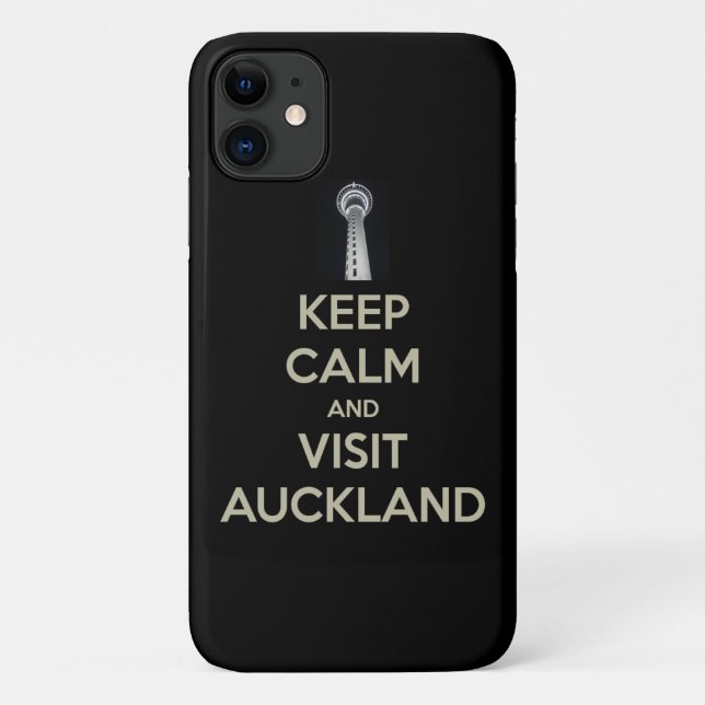 keep calm visit auckland Case-Mate iPhone case (Back)