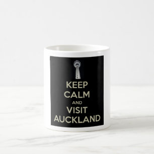 keep calm visit auckland coffee mug