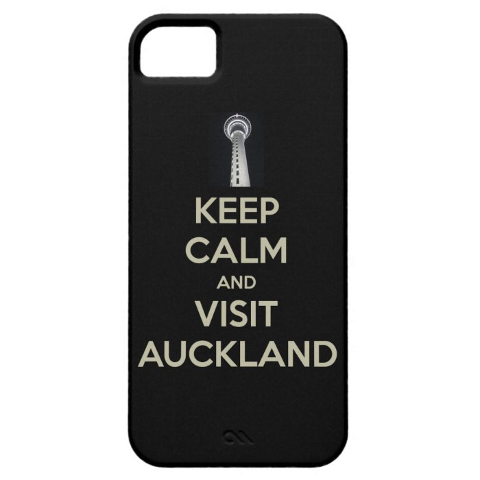 keep calm visit auckland iPhone 5 case