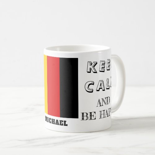 Keep Calm with Germany Flag Coffee Mug