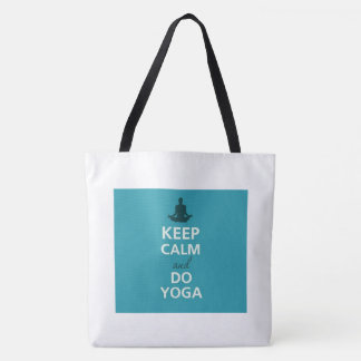 Keep Calm Yoga Tote Bag