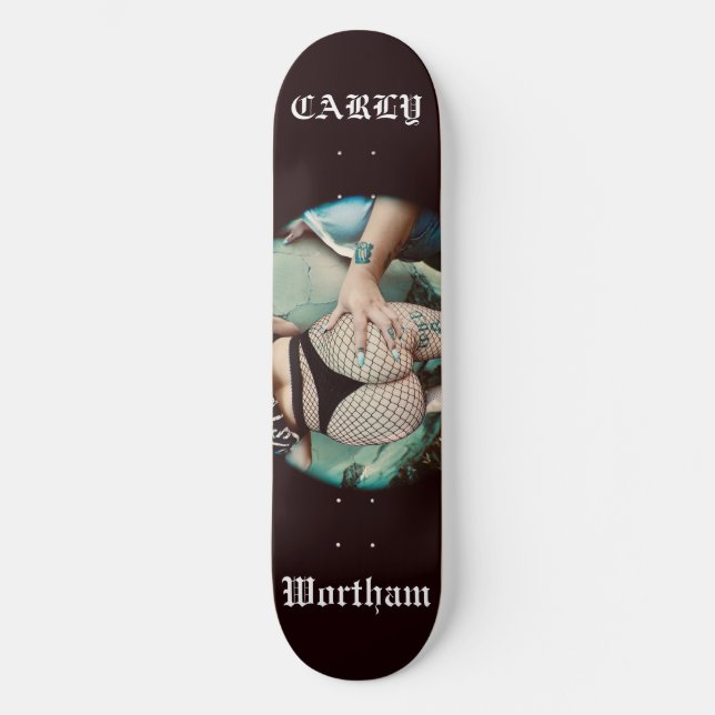 Keep Carly out of County  Skateboard (Front)