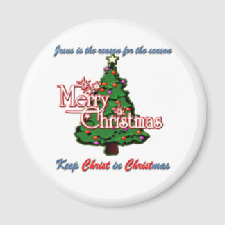 Keep Christ In Christmas Refrigerator Magnets | Zazzle