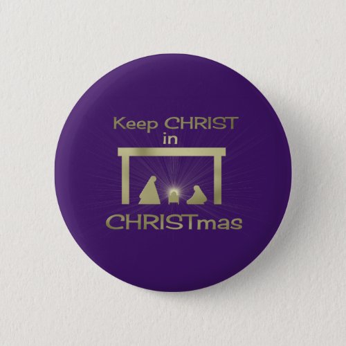 Keep Christ In Christmas Buttons Badges Pins