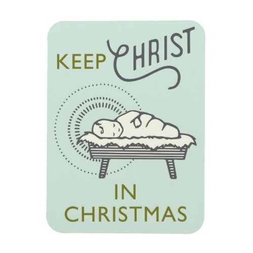 Keep Christ in Christmas Car Magnet