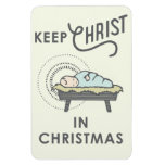 Keep Christ In Christmas Car Magnet at Zazzle