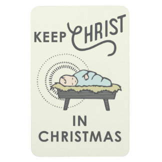 Keep Christ in Christmas Car Magnet