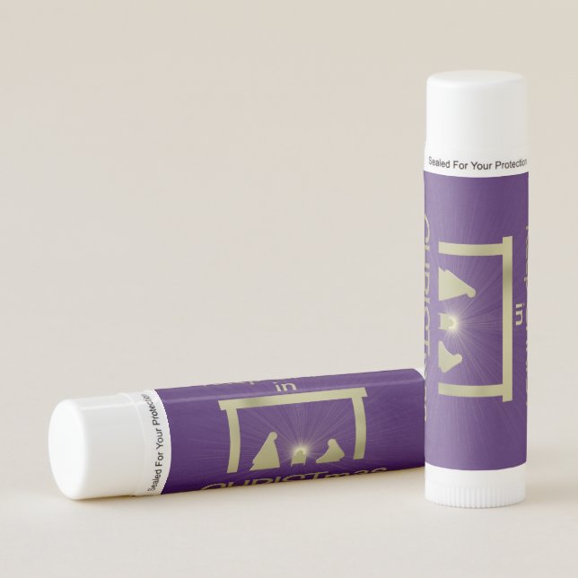 Keep Christ In Christmas Lip Balm - Dozen (Front)
