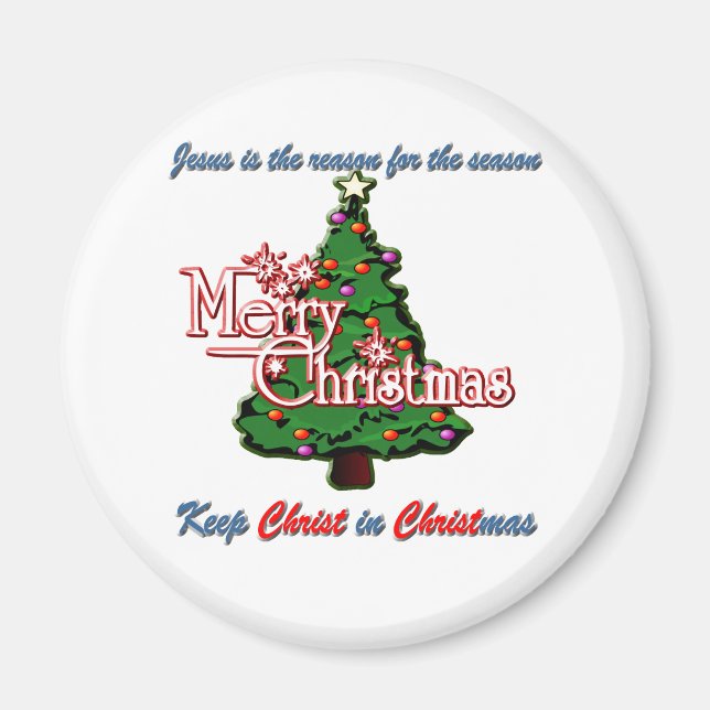 Keep Christ in Christmas Magnet (Front)