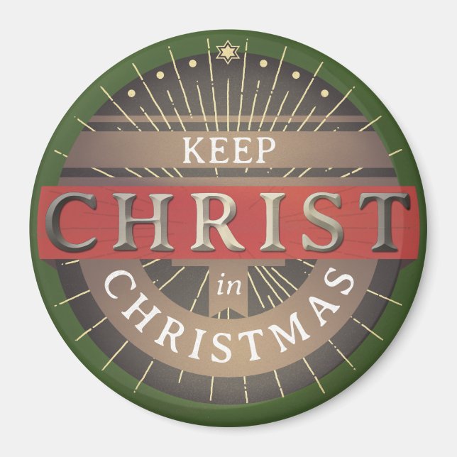 Keep Christ in Christmas Magnet (Front)