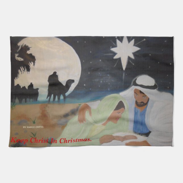 Keep Christ In Christmas Towel (Horizontal)