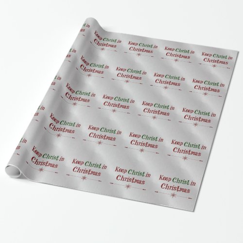 Keep Christ in Christmas Wrapping Paper