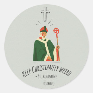 Keep Christianity Weird Sticker