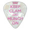 Keep Clam & Munch On Guitar Pick Keep Calm Parody