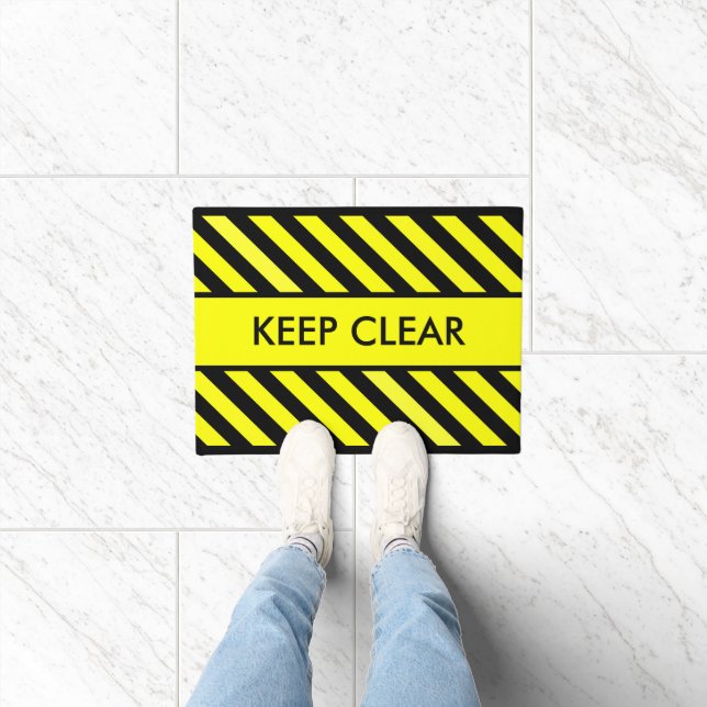 Keep Clear Doormat (Indoor)