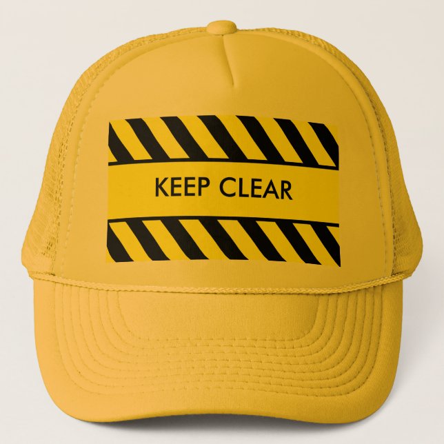 Keep Clear Trucker Hat (Front)