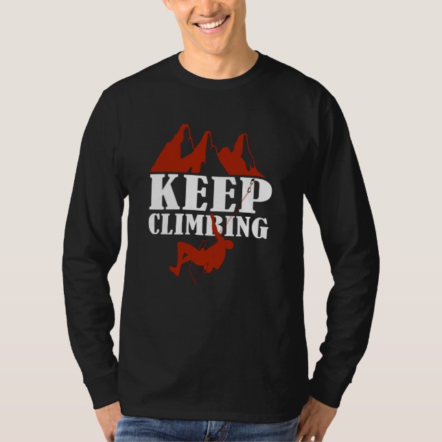 keep Climbing T-Shirt (Front)