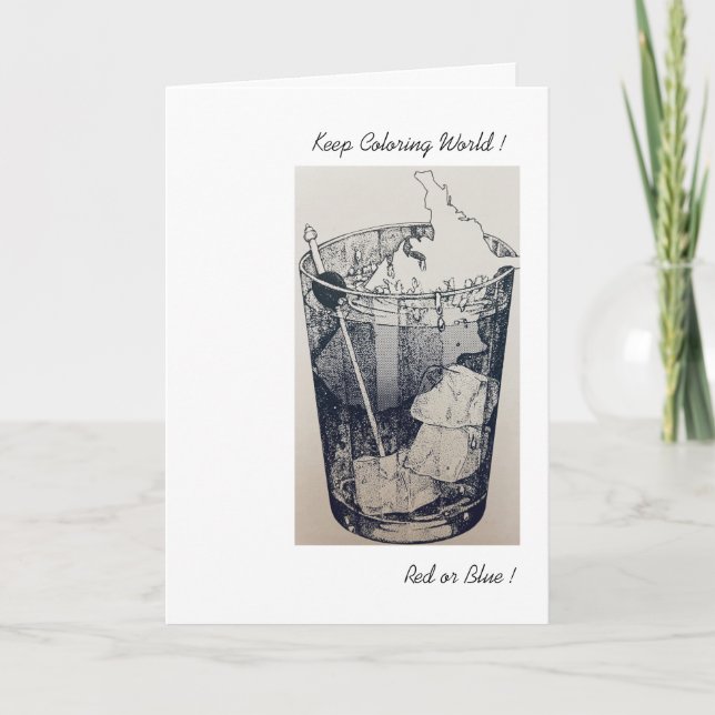 Keep Coloring World Card (Front)