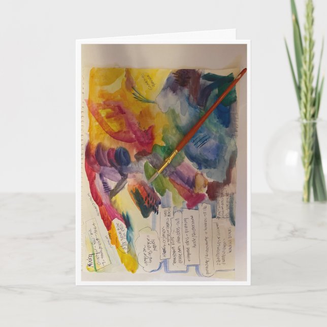 Keep Coloring World Card (Front)