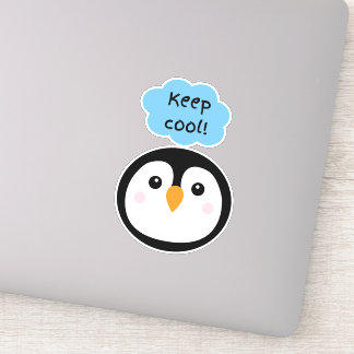 Keep cool! sticker