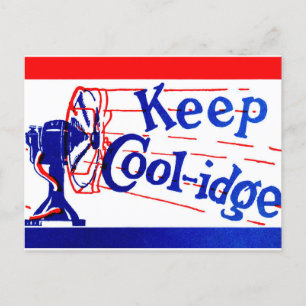 Keep Coolidge with Silen Cal Coolidge Postcard