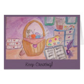 Keep Creating! (Front Horizontal)