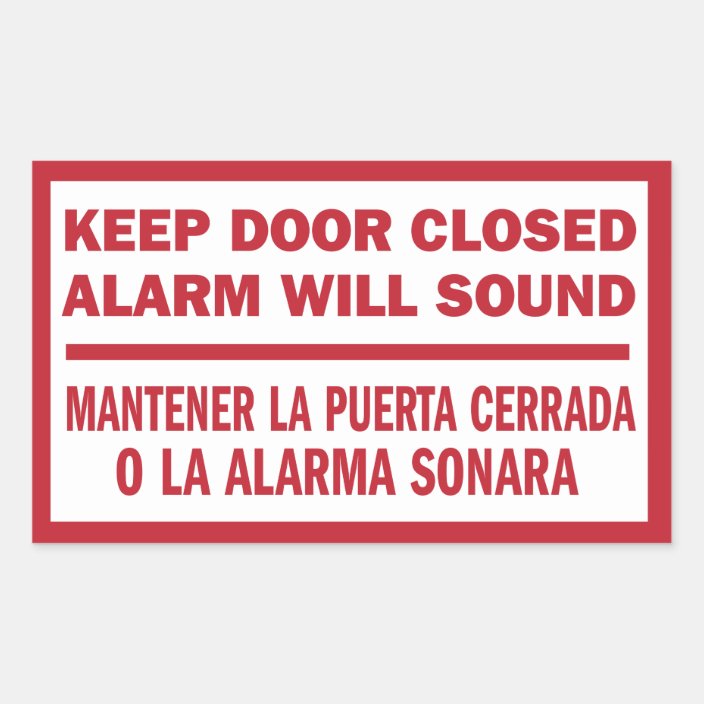 keep-door-closed-sign-english-spanish-rectangular-sticker-zazzle