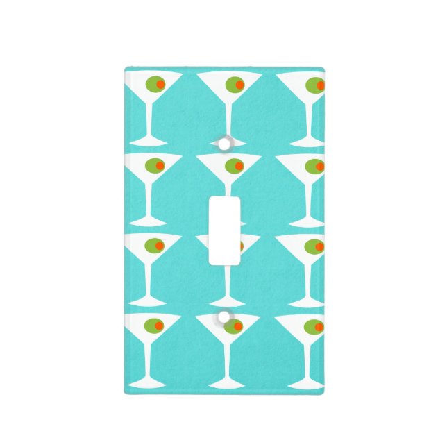 Keep 'Em Coming Martini Light Switch Cover (Front)