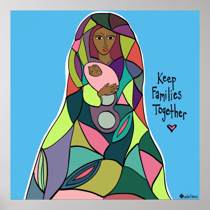 Keep Families Together Artwork for Large Poster