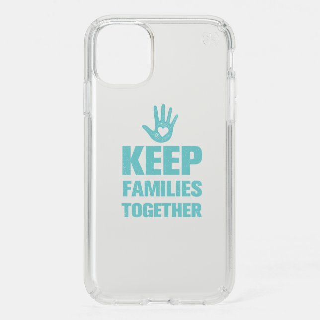 Keep Families Together Speck iPhone 11 Case (Front)
