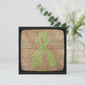 Keep Fighting on Lyme Disease Warrior Card (Standing Front)