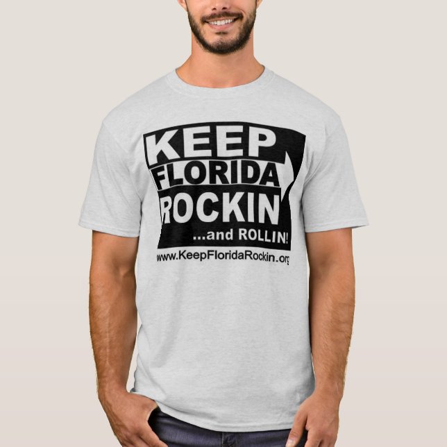 Keep Florida Rockin  T-Shirt (Front)