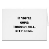 Keep Going (Front Horizontal)