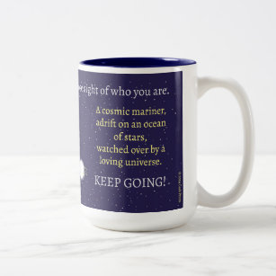 'Keep Going' 15oz Coffee mug