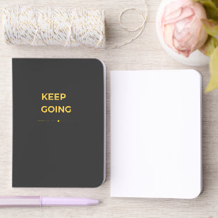 Keep Going Inspirational Journal Notebook