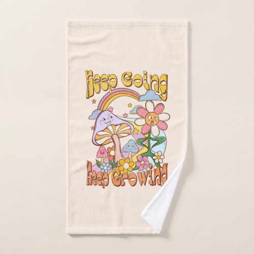 Keep Going Keep Growing Bath Towel Set