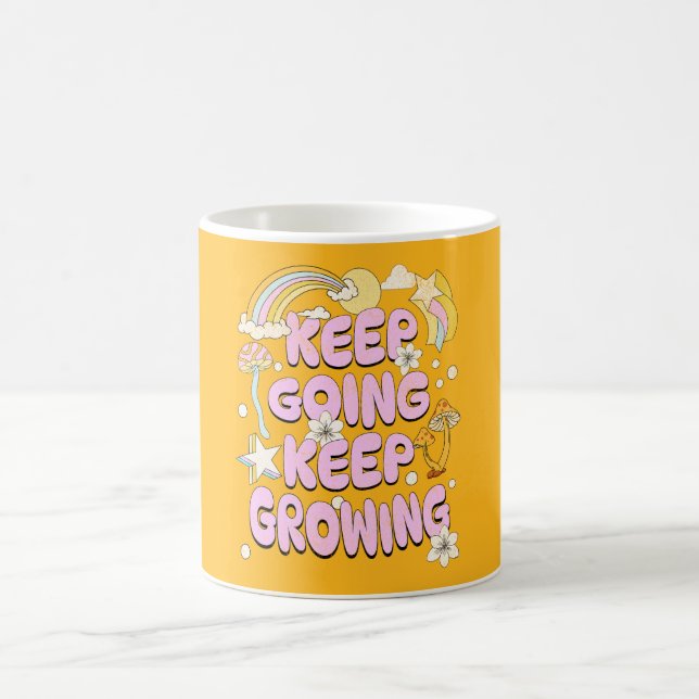 Keep going keep growing coffee mug (Center)