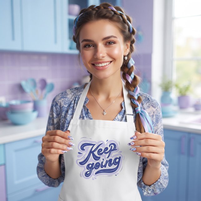 Keep Going Long Apron (Creator Uploaded)