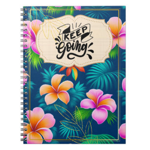 Keep Going Motivational Quote Journal