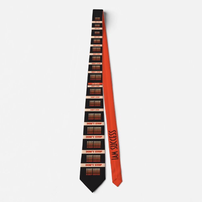 KEEP GOING NECK TIE (Front)