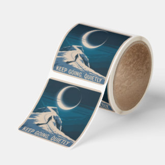 Keep Going, Quietly Square Sticker